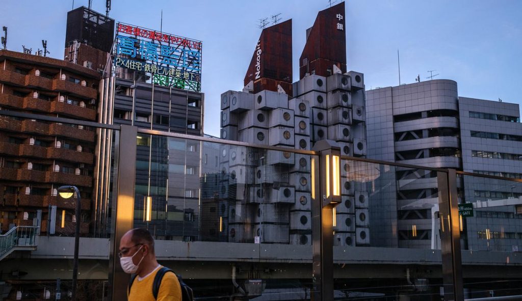 Menara Kapsul Nakagin Yang Ikonik di Tokyo